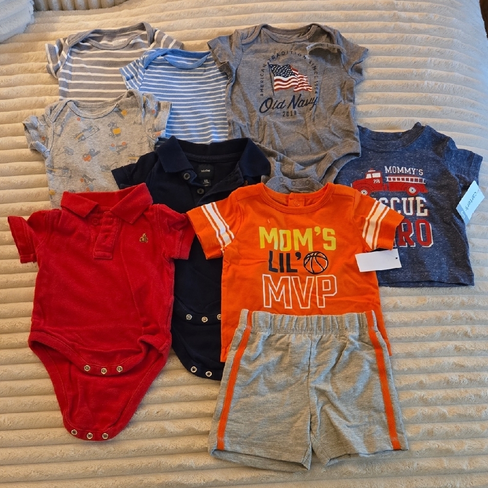 Baby Boy Summer Clothes Lot - 3-6 Months